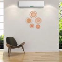 Cesta colgante de mimbre para decoración de pared, Cestas tejidas de 5 piezas, estilo bohemio - details 1