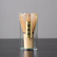 Juego de té Matcha japonés de cerámica de bambú, 5 uds., calidad alimentaria con boquilla, cuenco para mezclar, agitador japonés reutilizable seguro - details 17
