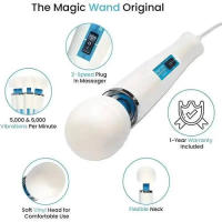 Masajeador Mágico Eléctrico de Cordón Estimulador de Clítoris Vibrante Súper para Mujeres - details 7