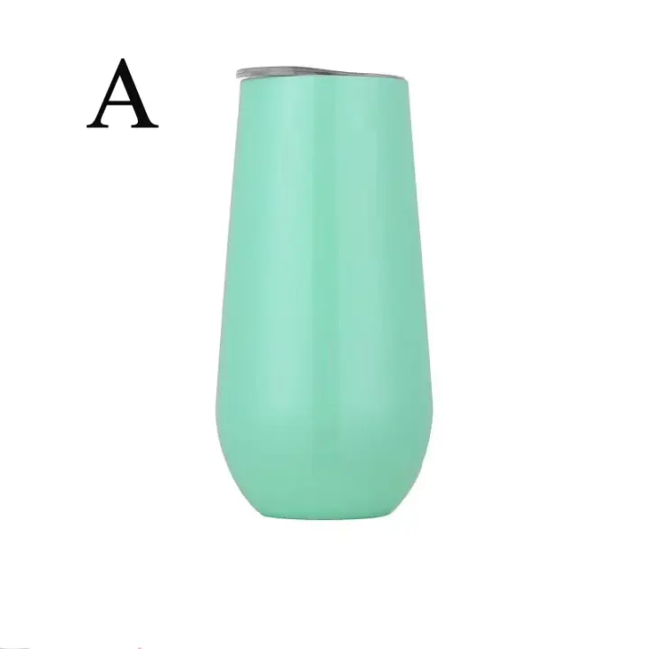 Copa de champán de Maple inoxidable de 6 oz with Grifos, Copa de cerveza y Vino, Gift de Taza para Fiesta de Bodas y Festivales - 1