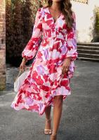Vestido de manga larga para mujer, estilo retro elegante y bonito, novedad - details 1