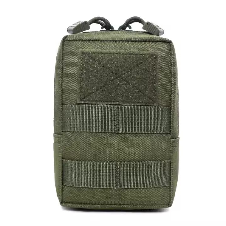 Bolsa táctica MOLLE, bolsa de accesorios para ventilador militar EDC, Kit de primeros auxilios para exteriores, Kit de emergencia, riñonera táctica de camuflaje - 1