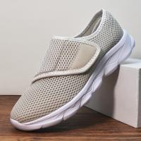 Zapatillas ortopédicas unisex informales para pies anchos y hinchados, adecuadas tanto para hombres como para mujeres, con suelas suaves ajustables para diabéticos. - details 8