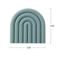 Mantel de Mesa de Silicona Arcoiris Soporte Resistente al Calor para Ollas Calientes - details 9