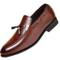 Zapatos de cuero informales para hombre, calzado de verano, estilo británico - details 5