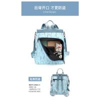 Mochila De flores antirrobo para mujer, morral escolar de viaje, a la moda - details 7