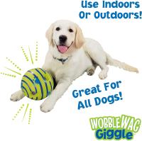 Pelota Interactiva para Mascotas Wobble Wag Giggle Glow Sonidos de Risas al Rollo o Agitado - details 6