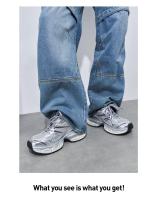 Nueva plataforma plateada zapatos deportivos para mujer zapatos casuales para correr - details 5