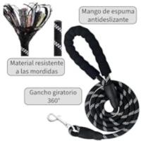 Arnés Perro, antitirones, Ajustable con Tela Respirable y Botones de Seguridad. Accesorio Ideal para Perro Mediano. (Arnes M) - details 4