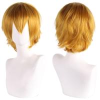 Pelucas sintéticas rectas cortas universales, extensión de cabello falso, peluca colorida para Cosplay, pelucas de fiesta de Anime rojas en capas, juego de rol - details 18