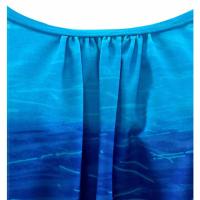 Tankini Sexy azul/rojo para mujer, traje de baño de playa, Bikini Vintage de talla grande, bañador Halter, traje de baño brasileño - details 3