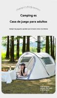 Tienda campaña montaje rapido Protección solar al aire libre viajar Camping impermeable - details 13
