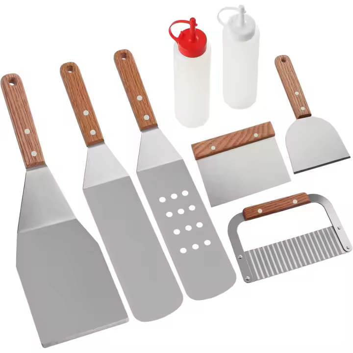 Kit de Barbacoa de 28 piezas Regalo Ideal para Hombres Accesorios de BBQ al Aire Libre y Jardín - 1