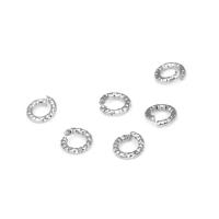 Anillos de salto de alambre trenzado de latón color oro de 18K de 5MM 6MM 8MM 10MM 12MM, anillos divididos, suministros para la fabricación de joyería, accesorios para bricolaje - details 14