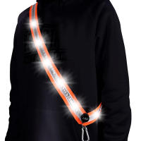 Cinturón LED de Visibilidad Alta Luz Reflectante para Actividades Nocturnas como Correr, Pedalear, Senderismo Material de Nylon y Poliamida - details 3