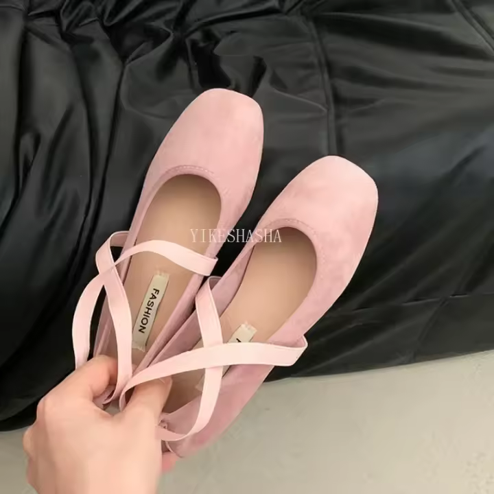 Nuevos zapatos de Ballet planos de primavera y verano, zapatos de Mujer, zapatos Retro, bailarinas para Mujer - 1