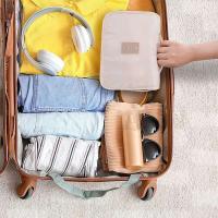 Bolsa de Almacenamiento de Maquillaje de Viaje Impermeable Organizador de Cosméticos de Nylon con Gancho Bolsa de Higiene Personal de Alto Diseño - details 9