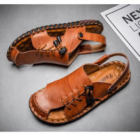 Sandalias de cuero para hombre, zapatos informales antideslizantes, cómodos, para playa y deportes, para verano - details 20