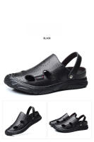 Nuevos Sandalias de Verano 2025 para Hombres Suela Suave, Transpirable, Estilo Casual, Cubierta de Pie, Bolsa de Cabeza - details 5