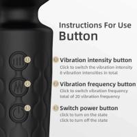 Leten Vibrador de Mano Potente 20 Velocidades para Estimulación de Punto G y Clítoris - details 7