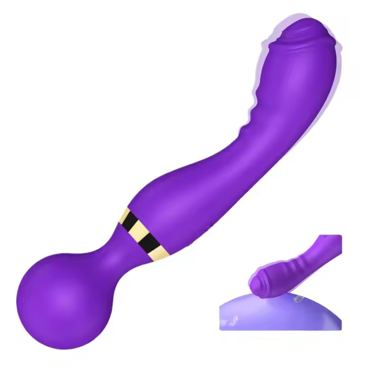 Leten Magia Wand Vibrador Potente de 20 Velocidades con Motor Dual para Estimulación de Clítoris y G-Spot Juguetes para Adultos para la Salud Sensorial - 1