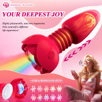 Marca Kaelynn Enchufe Anal LED Activado por Voz Control Remoto Aplicación Vibrador Anal Águila - details 0