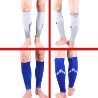 Manguitos protectores de pantorrilla para correr, calentadores de piernas para ciclismo y fútbol, equipo deportivo transpirable de compresión, espinilleras elásticas, 1 par - details 17