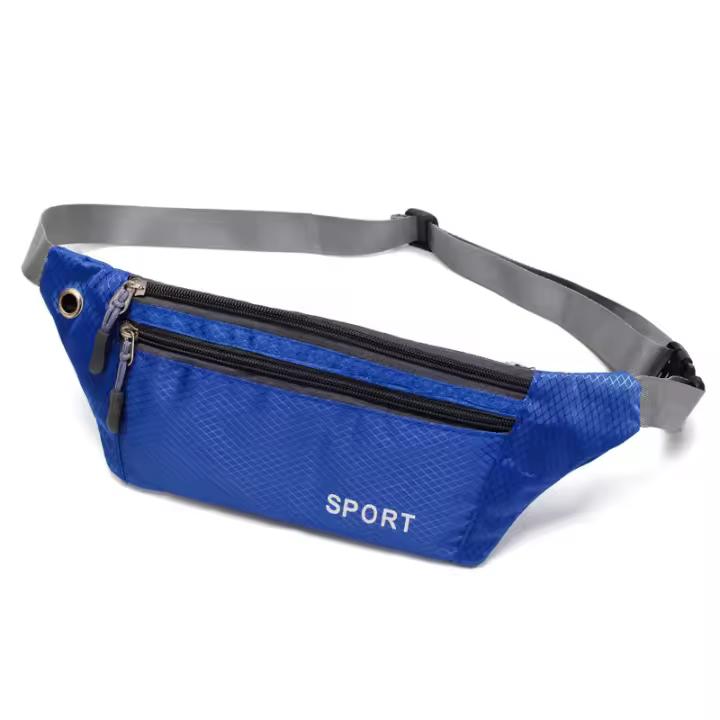 Riñonera deportiva para teléfono para hombre, riñonera ultrafina impermeable, Mini riñonera, nueva bolsa de cintura ligera para correr para mujer - 1