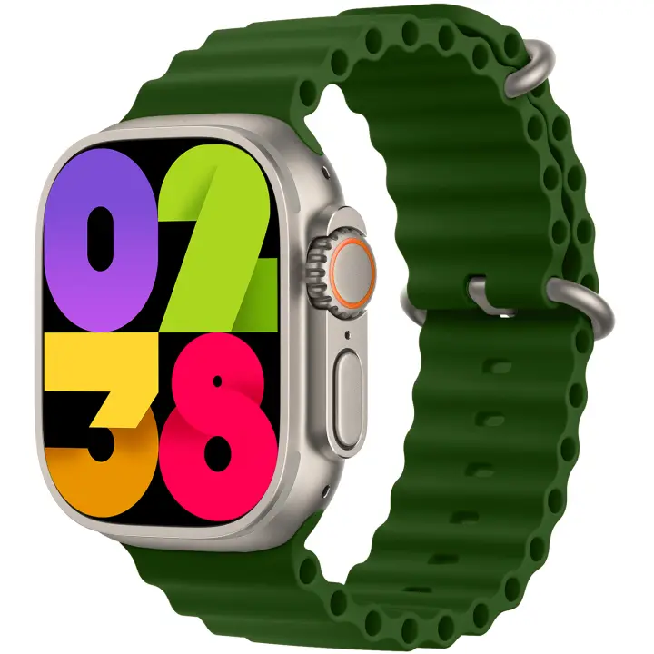 Hello Watch 3 Ultra Plus-Reloj inteligente para hombre y Mujer, Deportivo device with Pantalla AMOLED de 450mAH, 1:1, 49mm, 4GB de ROM, música Local, NFC, Original - 1