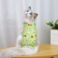 Traje de esterilización para destete de gatos, mono para perros pequeños y gatos, ropa de recuperación antipérilo después de la cirugía, ropa para el cuidado de mascotas con estampado bonito - details 19