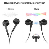 Auriculares con cable de alta calidad, cascos con cable tipo C para videojuegos, para iphone, galaxy, oneplus, vivo, redmi, 3,5mm - details 3