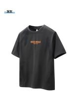 Camiseta de manga corta transpirable y holgada para hombre de verano de manga corta - details 11
