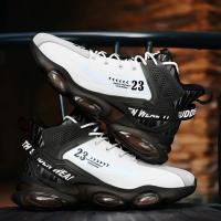 Zapatillas De Correr Para Hombre Suela Antideslizante Transpirable Talla Grande Negro Deporte Al Aire Libre Zapatillas De Malla - details 9