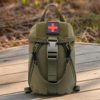 Bolsa Molle de Nylon Kit de Traumatología Universal Paquete de Supervivencia para Senderismo al Aire Libre Capacidad de 5-6L - details 2