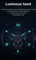 Reloj de Cuarzo de Lujo para Hombres Megir Correa de Silicona Reloj Deportivo de Ejército Impermeable Estilo de Negocios - details 4