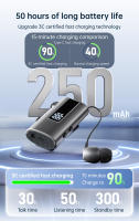 K92 Lavalier Business Auriculares inalámbricos Bluetooth 6,0 llamadas/música 30-50 horas recordatorio de vibración micrófono auriculares con cancelación de ruido - details 7