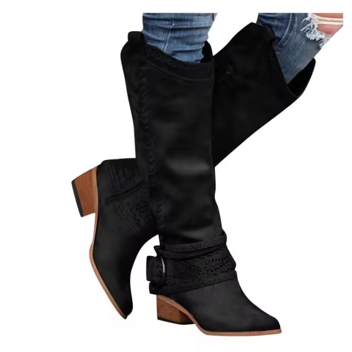 Botas nuevas de invierno 40-43 botas de caballero altas de gran tamaño zapatos de mujer - 1