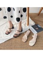 Elegantes Sandalias de Mujer con Tacones Cuadrados Zapatillas de Verano Moda 2025 - details 12