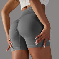 Hamidou pantalones cortos de Yoga para mujer, Shorts de Fitness para correr, ciclismo, transpirables, cintura alta, entrenamiento, gimnasio, Verano - details 57