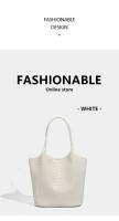 Bolso de mano de gran capacidad para mujer, nuevo bolso de hombro casual versátil, bolso tejido de alta gama para madre e hijo - details 13