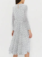 Vestido de cintura con lazo floral estilo casual de vacaciones para mujer Primavera Verano - details 26