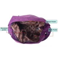 Mochila multifuncional 3 en 1 para mujer, bolsa de hombro de tejido de nylon, bolsa de la compra reutilizable, bolsa de viaje cruzada, bandolera, mochila escolar para estudiantes, informal - details 3