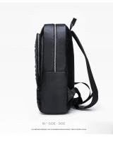 Mochila de negocios de cuero genuino de los hombres, mochila de piel de vaca de capa superior - details 15
