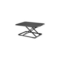 Convertidor de Escritorio Sentado/Pie, Estación de Trabajo de 2 Niveles Ajustable en Altura, con Plataforma de 80x40cm, Elevador Ergonómico, Pantalla de PC, Portátil de hasta 15 kg (Blanco) - details 11