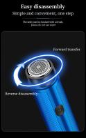 Mini Afeitadora eléctrica para hombres, maquinilla de afeitar portátil con cuchilla para Barba, carga USB, máquina de afeitar - details 6