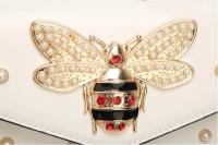 Bolsos cruzados con perlas de abeja para mujer, cadenas, bolsos de lujo de abeja, bolso de hombro de marca famosa de diseñador, bolso de mano principal para mujer - details 14