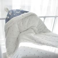 Manta para dormir para bebé recién nacido, envoltura de capullo de sobre suave, 100% algodón, ropa engrosada para recién nacidos de 0 a 12 meses - details 2