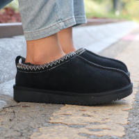 Nuevas botas de nieve con plataforma Ultra Mini para mujer, zapatos cálidos de invierno con forro de lana Natural de cuero de ante vacuno - details 3