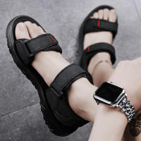 Sandalias deportivas de verano para hombre, zapatos de senderismo acuático para playa, cómodas, transpirables, informales, antideslizantes, para interiores y exteriores - details 1