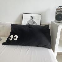 Funda de almohada suave y cómoda, funda de almohada transpirable lavable a máquina con dibujos animados, funda de cojín Rectangular de poliéster para viaje, 2 uds. - details 6